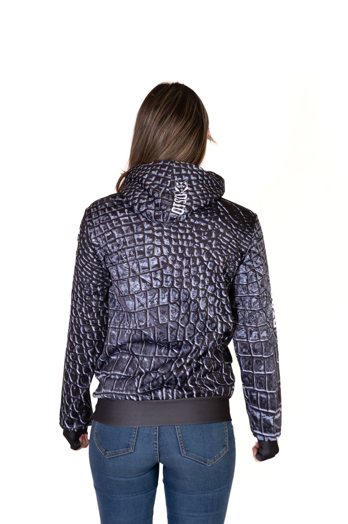 Hooded Sweatshirt - Black Snake