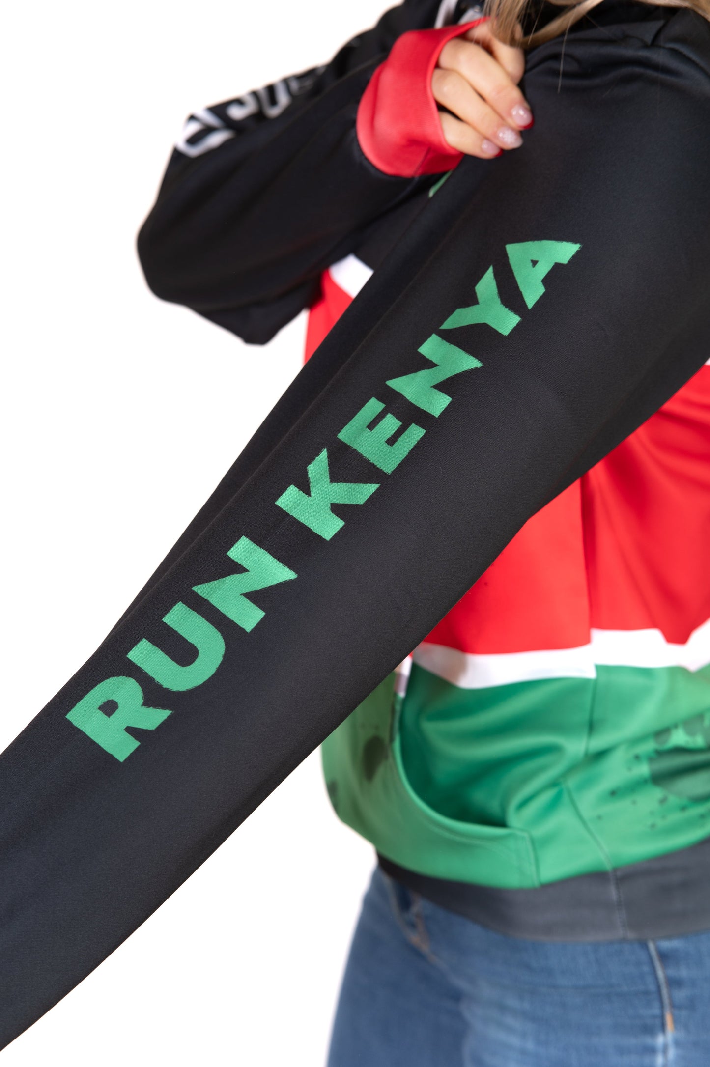 Kapuzenshirt - Lauf Kenia