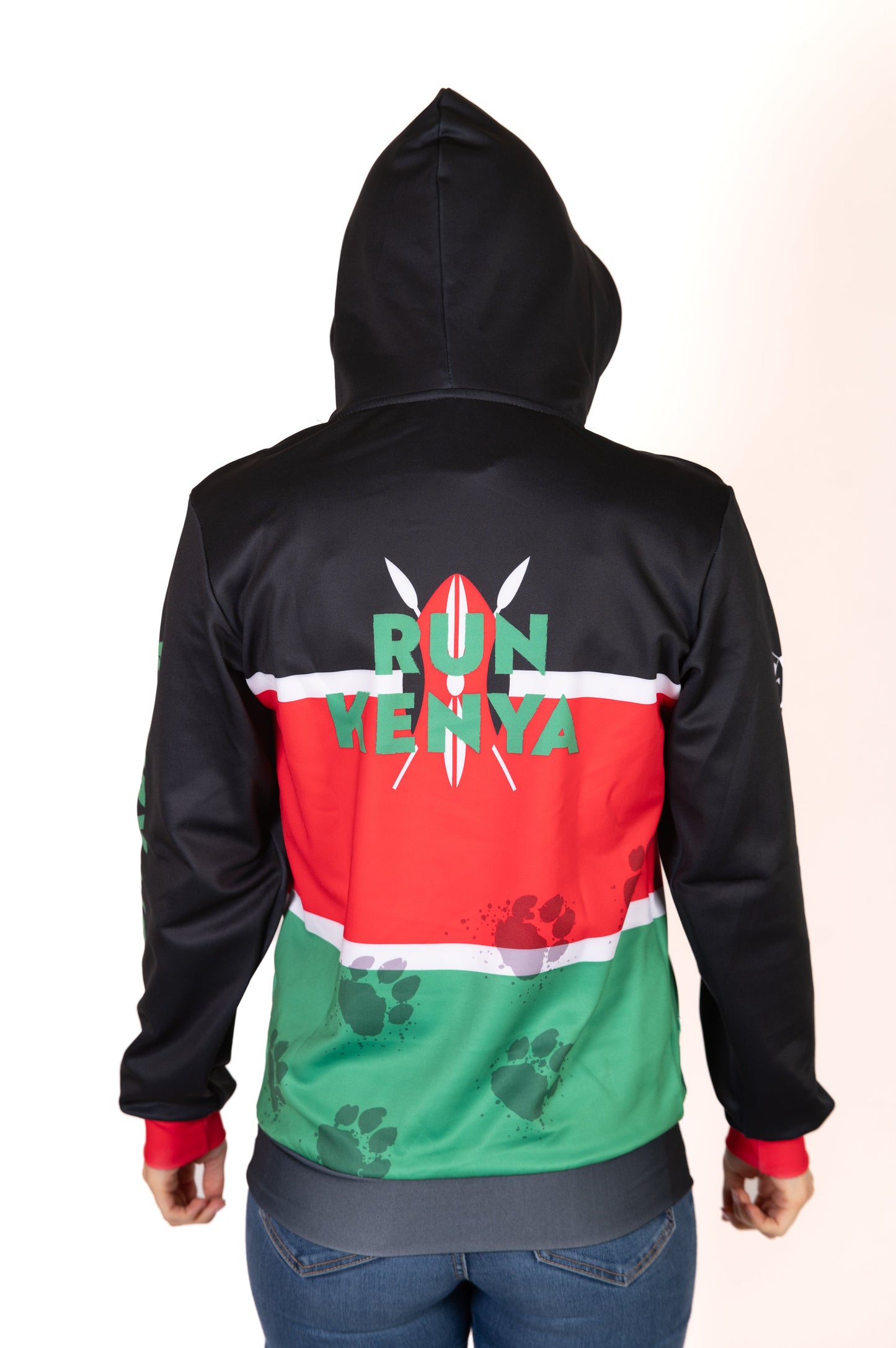 Kapuzenshirt - Lauf Kenia