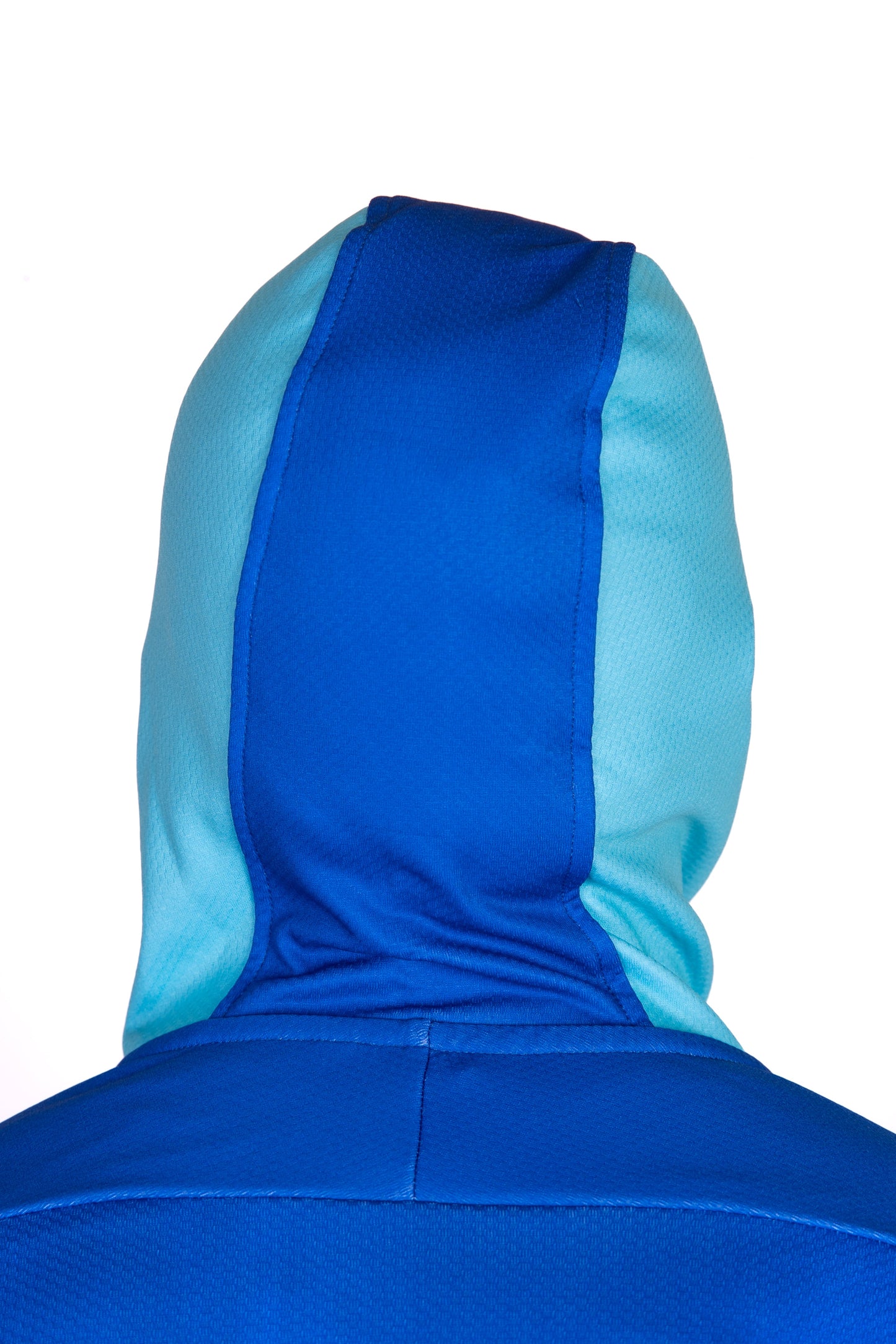 Unisex sport hoodie - Electric Blue & Light Blue
