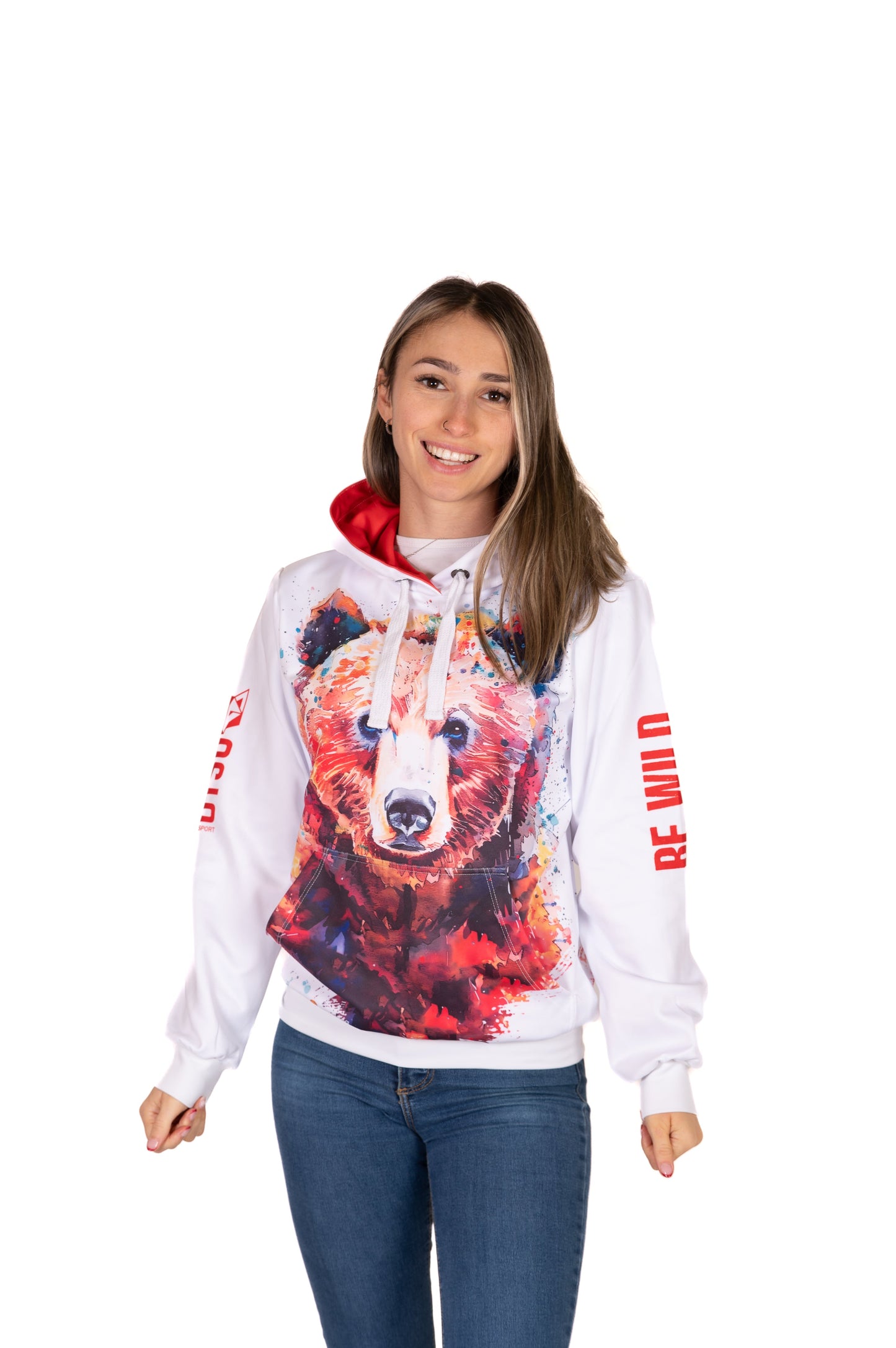 Hooded sweatshirt - Be Wild Bear