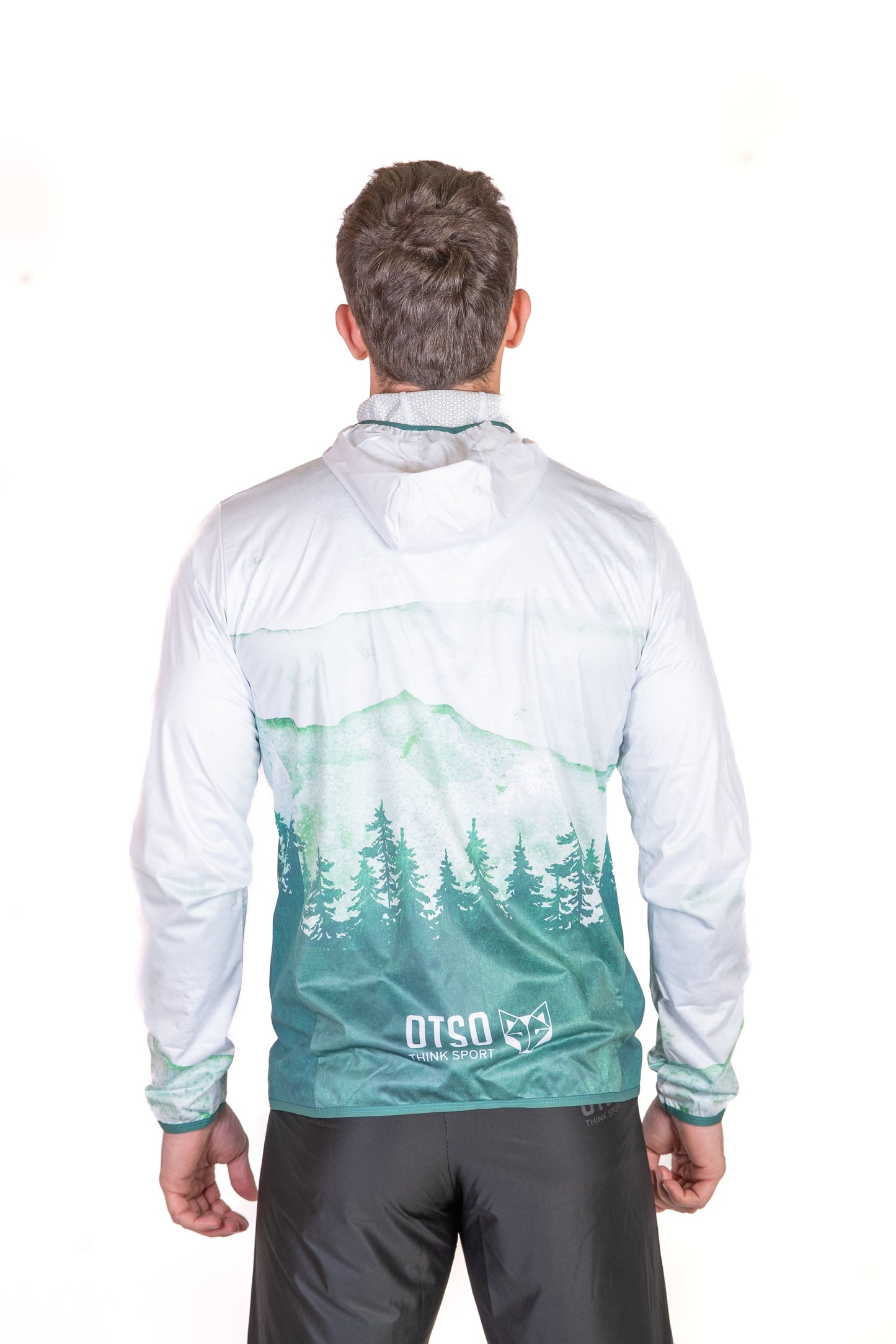 Veste running Unisex - Green Forest