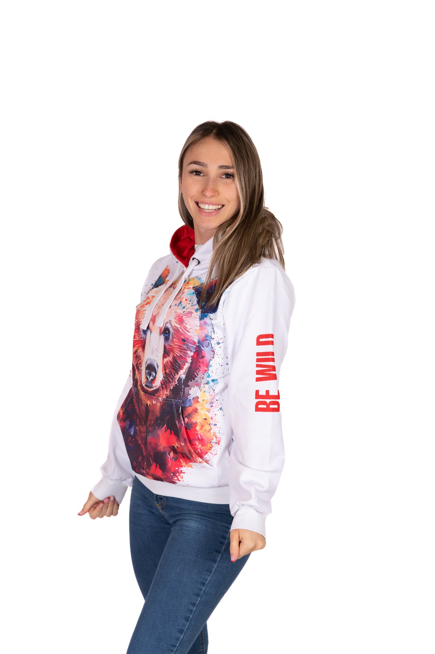 Hooded sweatshirt - Be Wild Bear