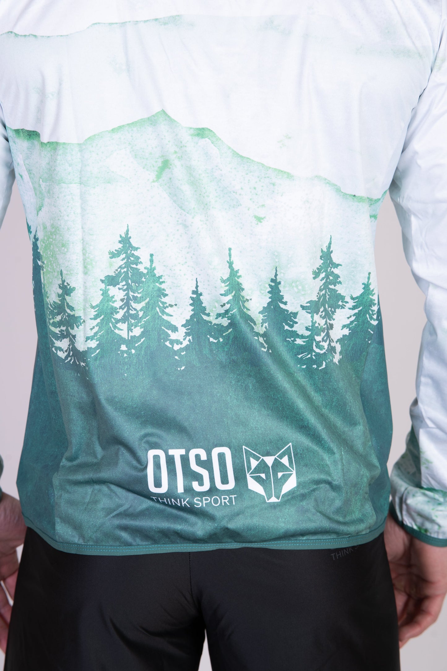 Veste running Unisex - Green Forest