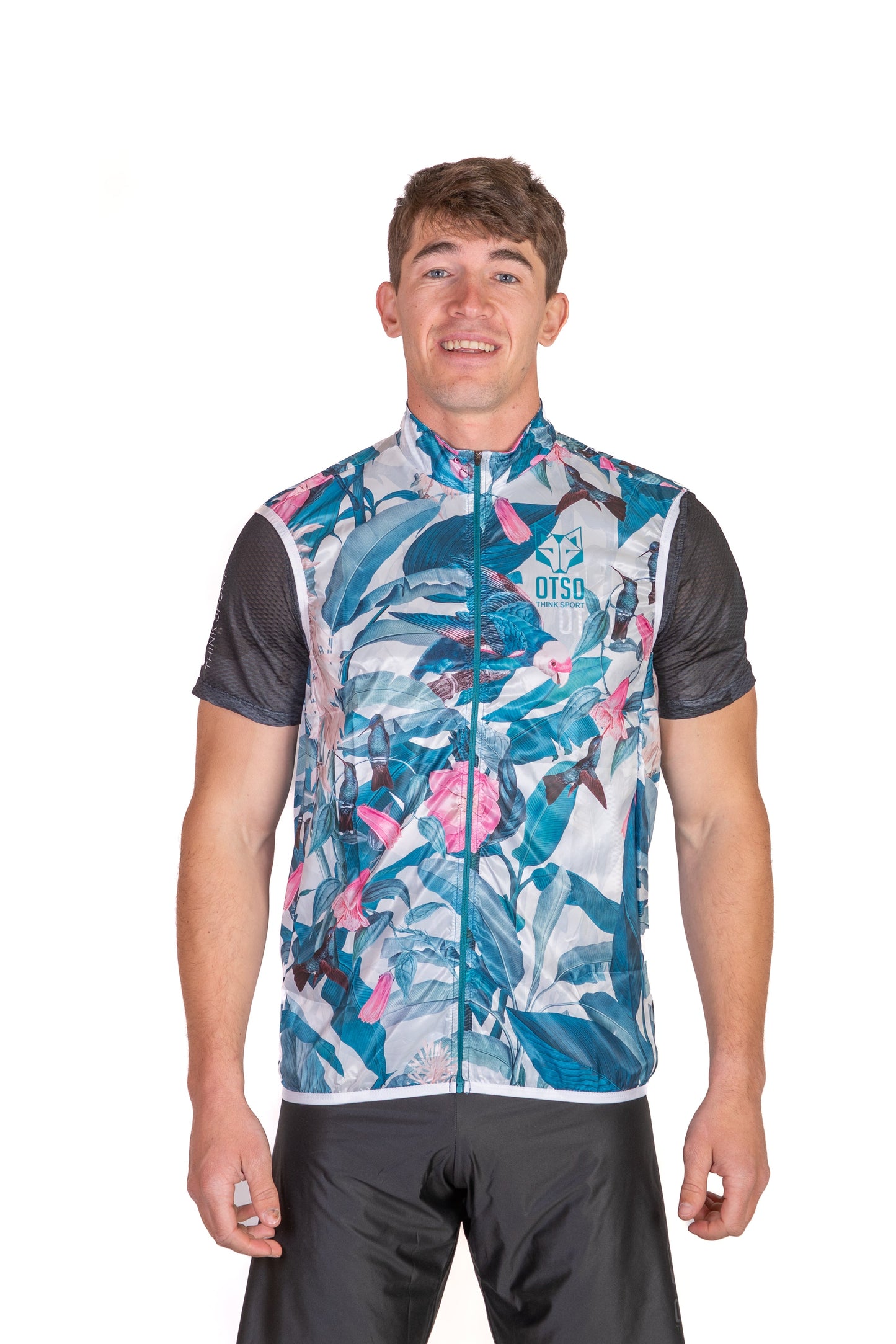 Unisex Running Vest - Garden