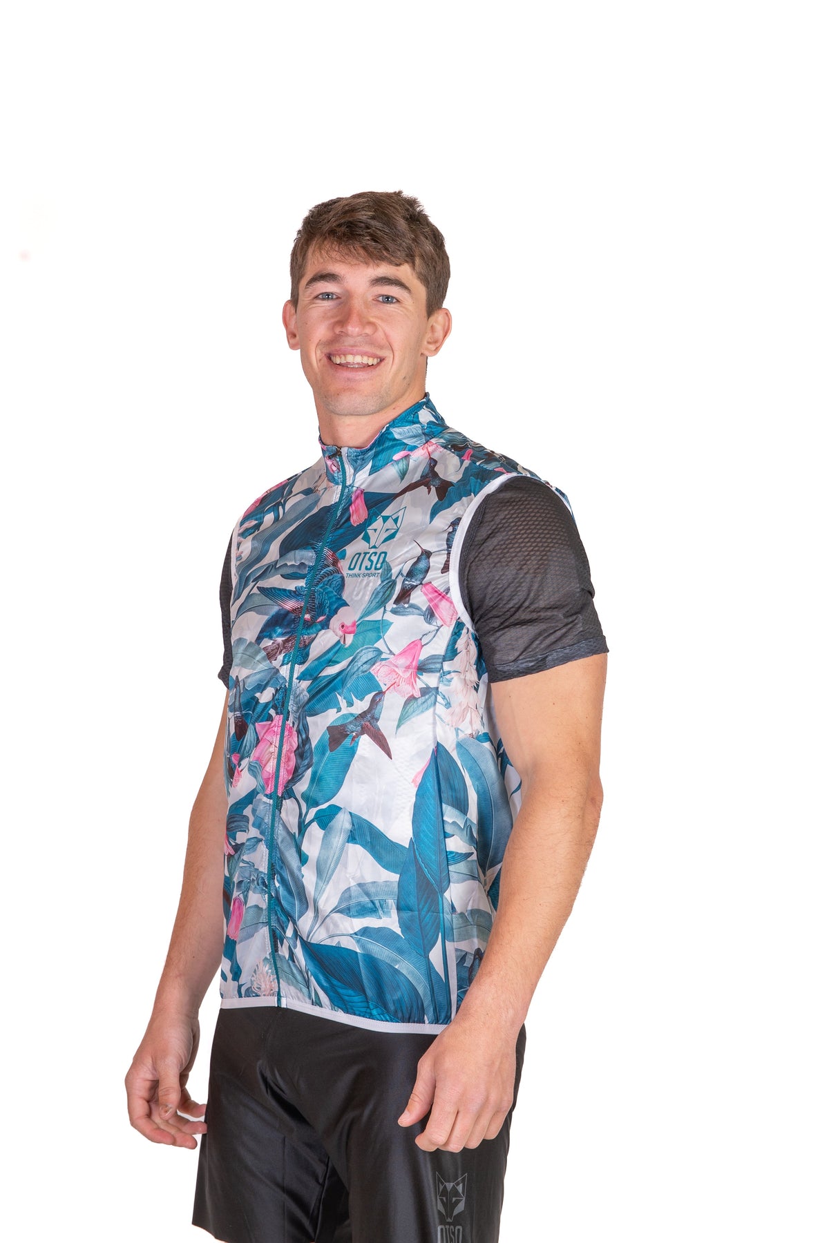 Unisex Jogging Waistcoat - Garden