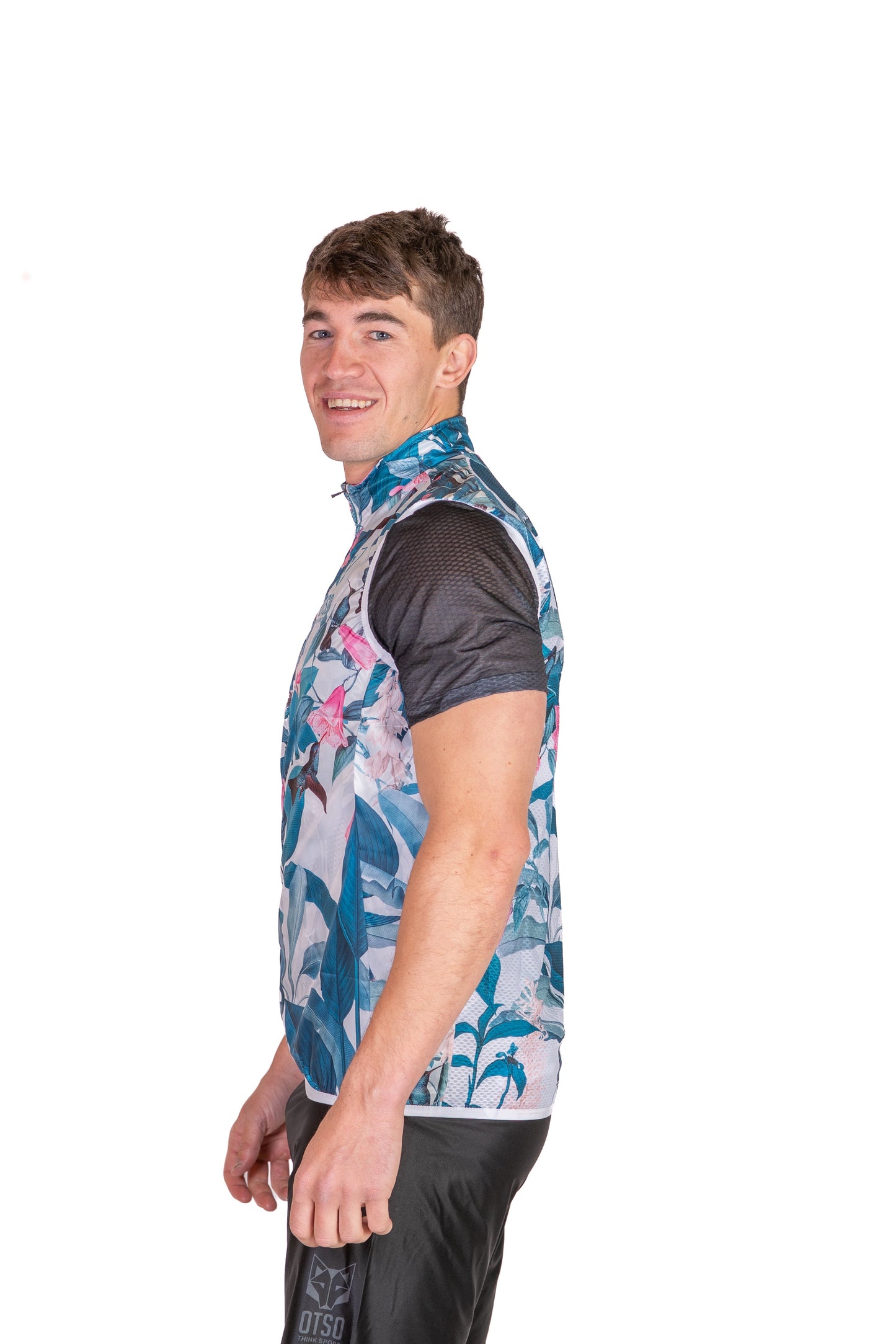 Unisex Jogging Waistcoat - Garden