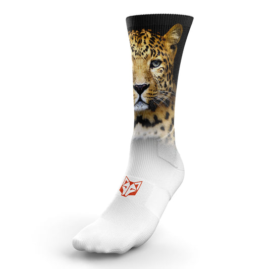 Veredelte Socken - Leopard