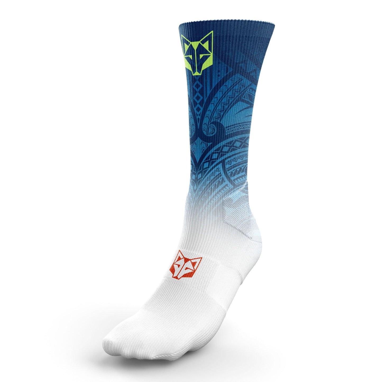 Veredelte Socken - Maori Blau