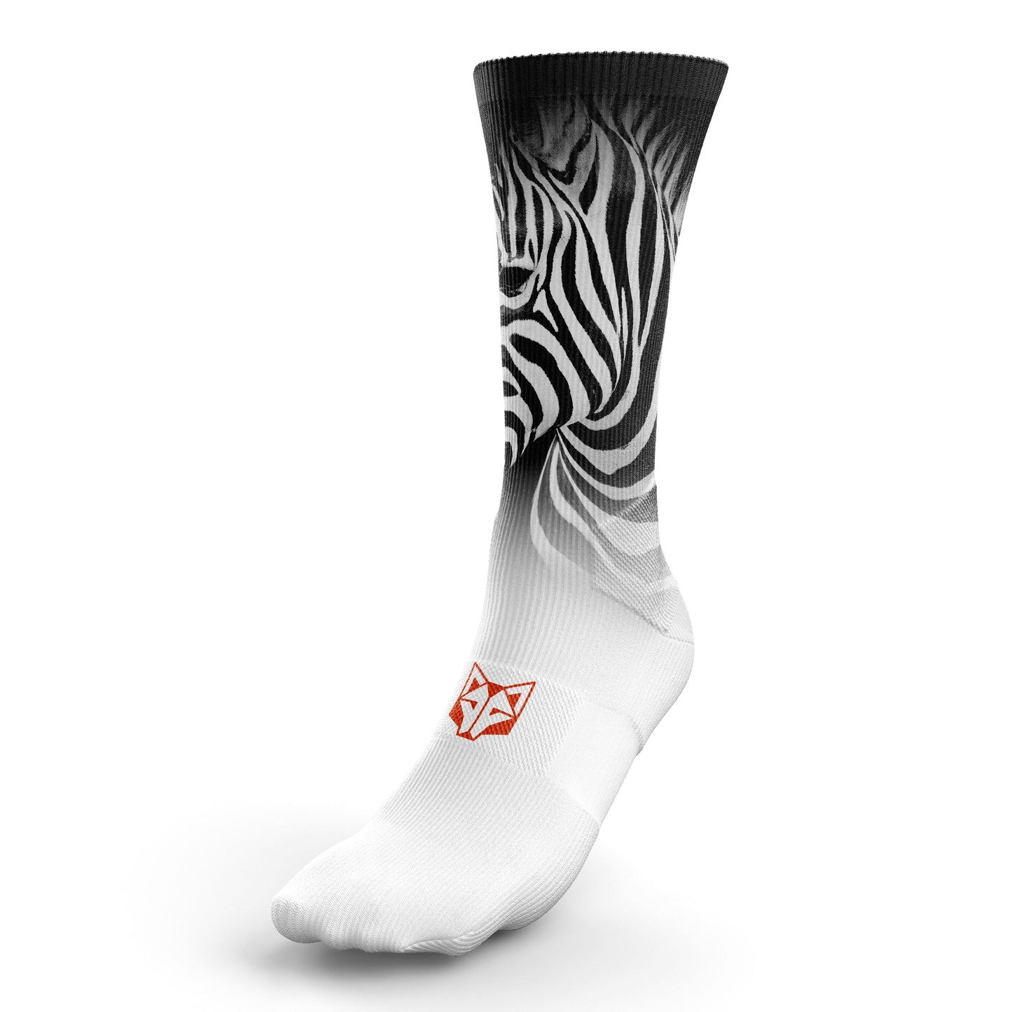 Chaussettes sublimées - Zebra