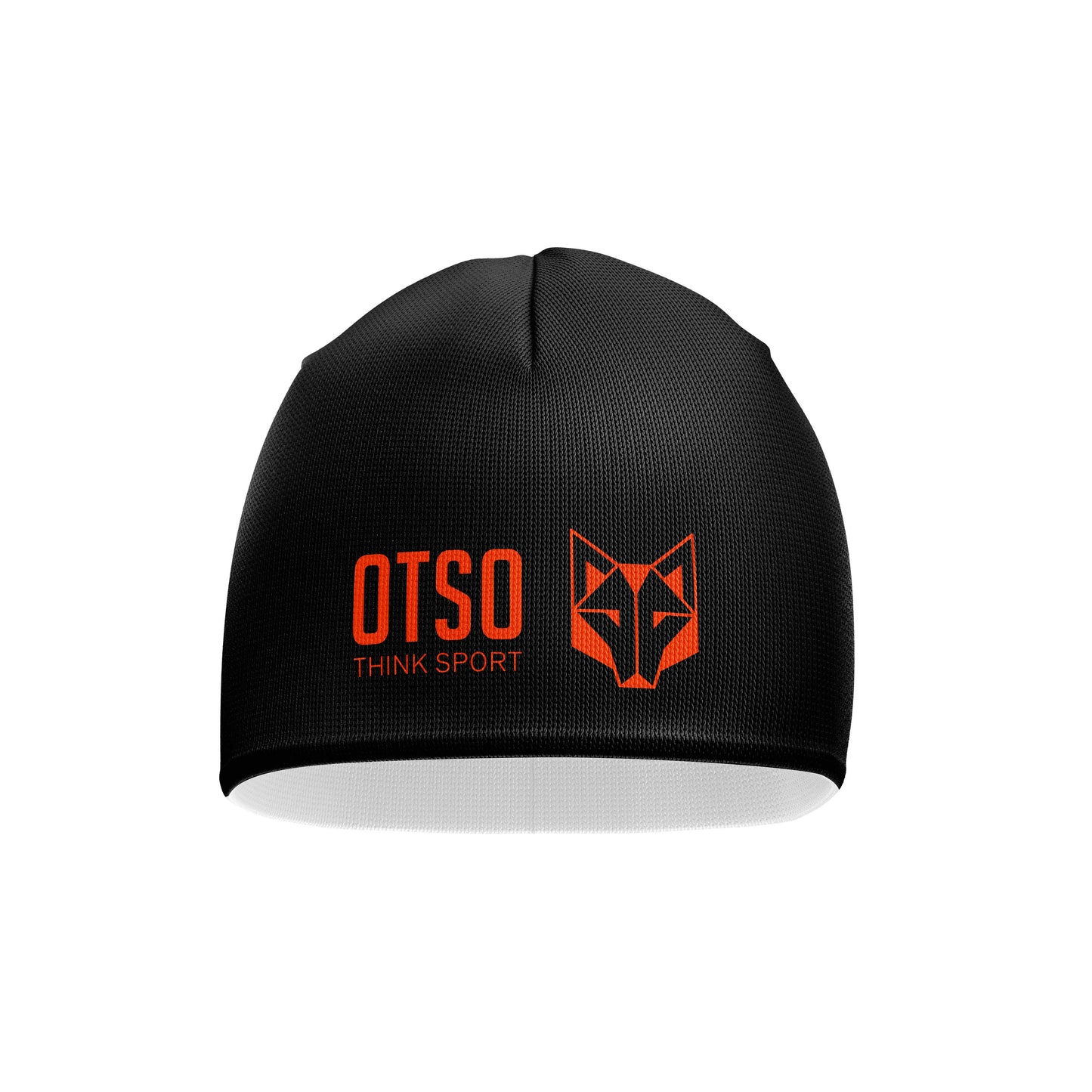 Hat - Black & Bright Orange