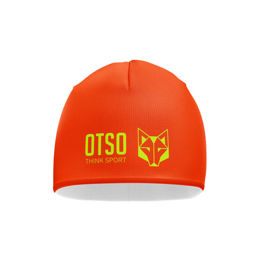 Hat - Bright Orange & Bright Yellow