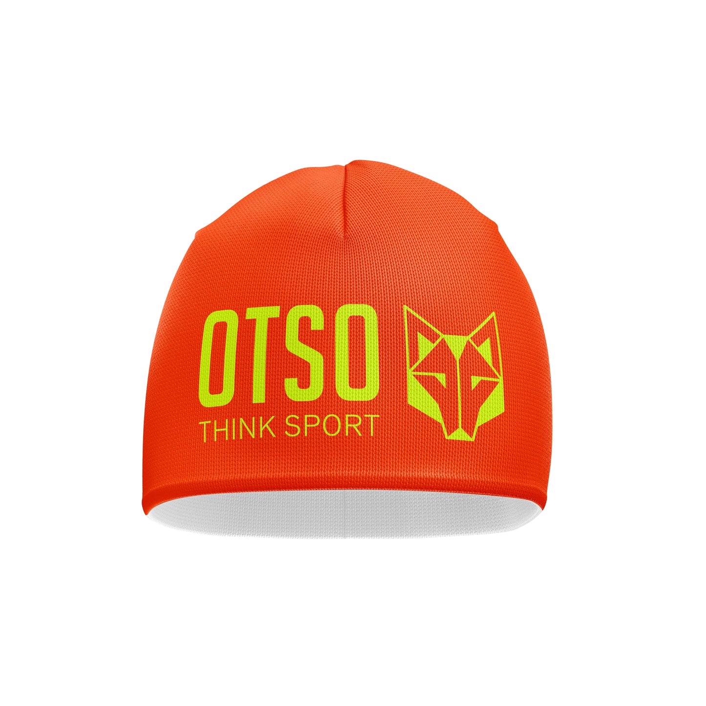 Hat - Bright Orange & Bright Yellow