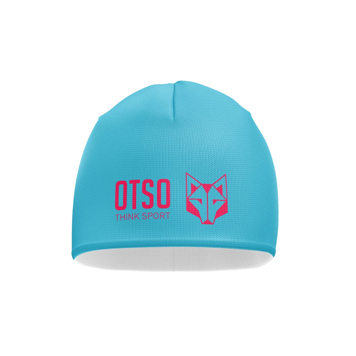 Cuffia - Azzurro Chiaro e Rosa Fluorescente