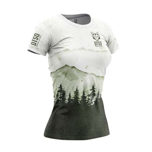 T-shirt Femme manches courtes - Green Forest