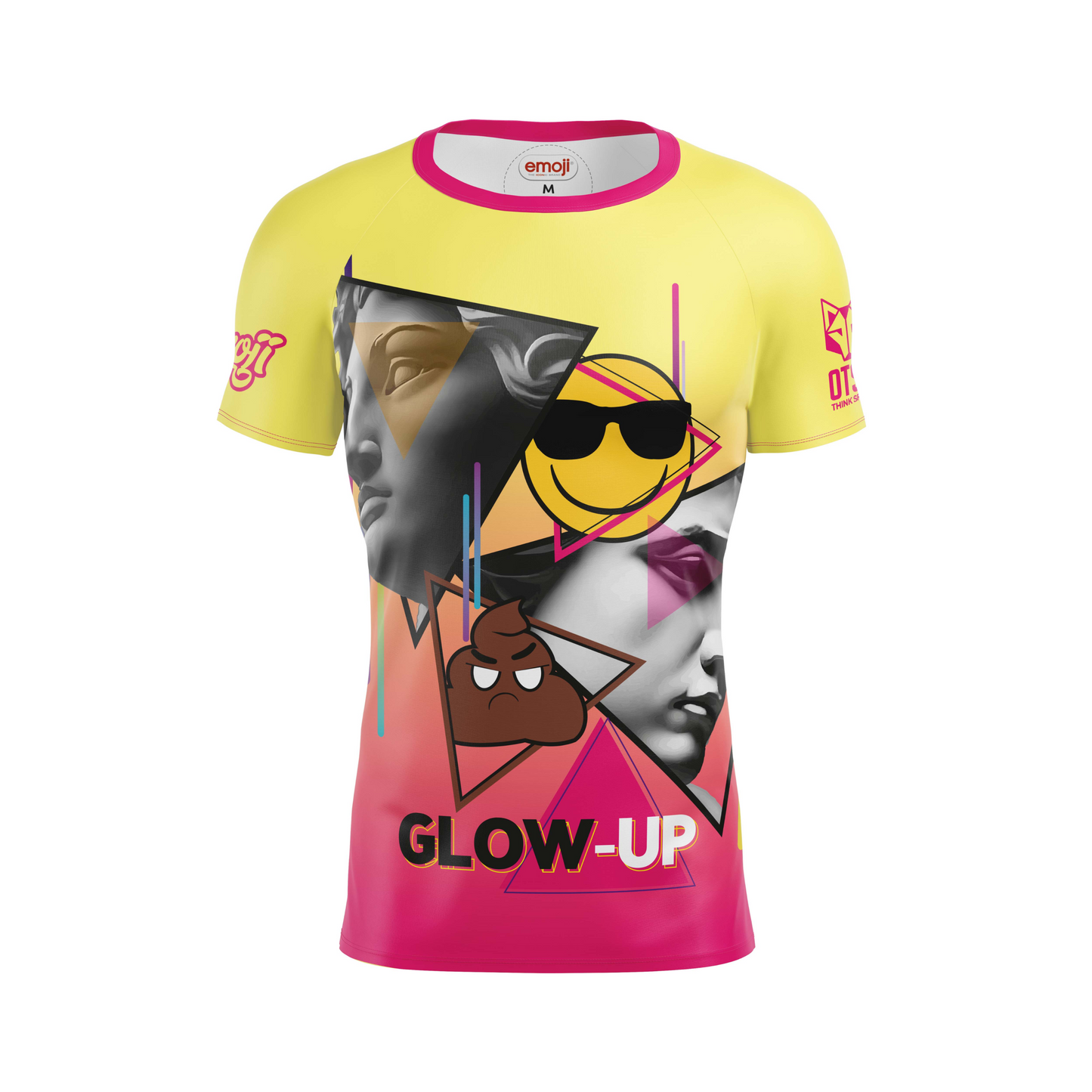 T-Shirt Homme - Emoji Glow-Up