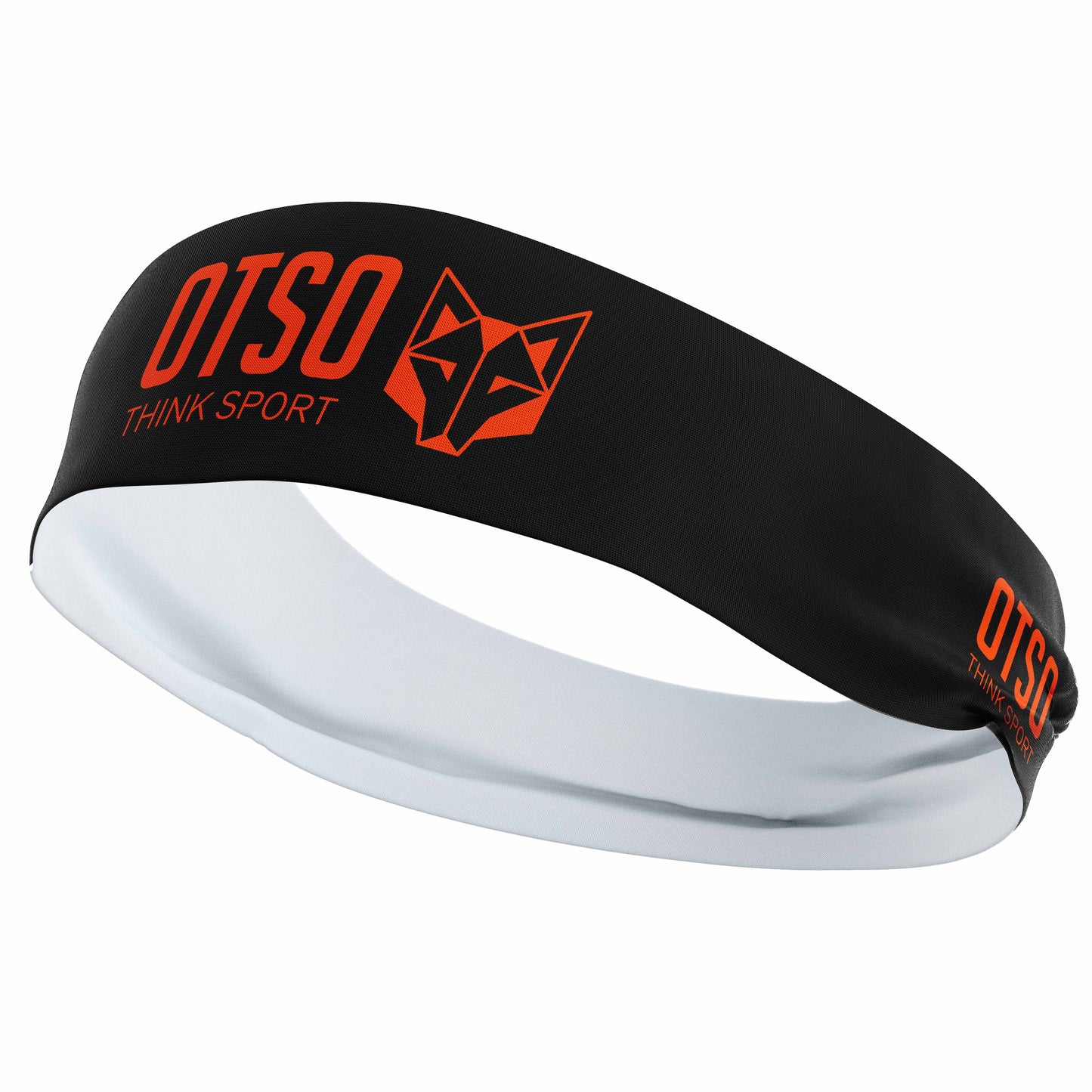 Headband - OTSO Sport Black / Bright Orange