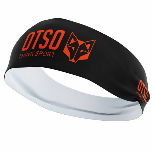 Headband - OTSO Sport Black / Bright Orange