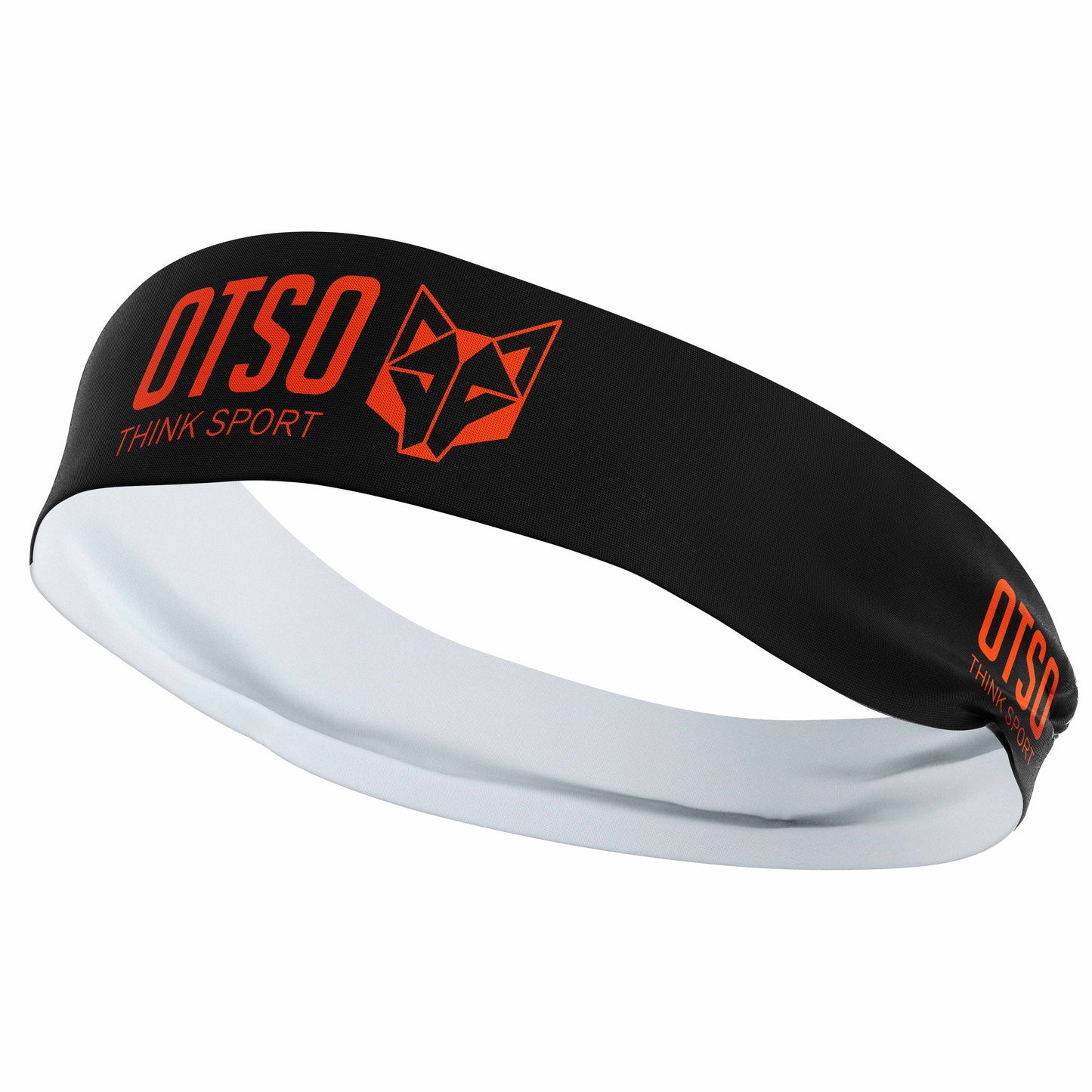 Headband - OTSO Sport Black / Bright Orange