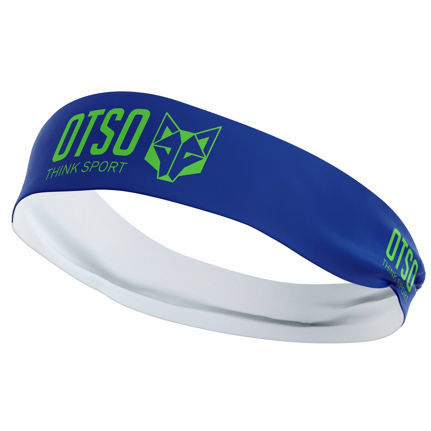 Bandeau - OTSO Sport Electric Blue / Fluo Green
