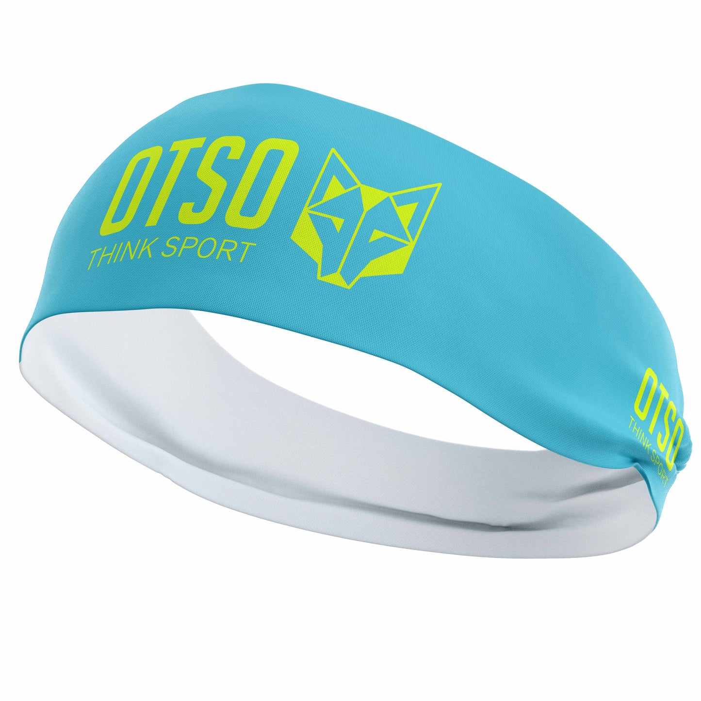 Bandeau - OTSO Sport Light Blue / Fluo Yellow