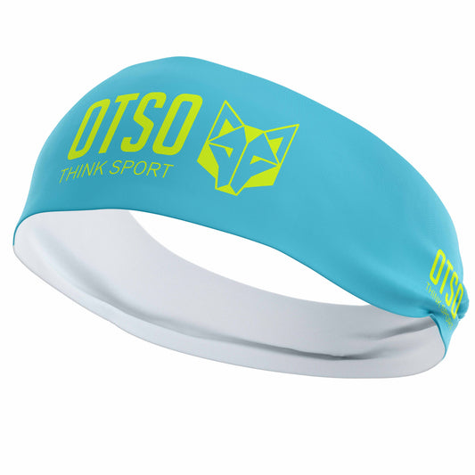 Headband - OTSO Sport Light Blue / Bright Yellow