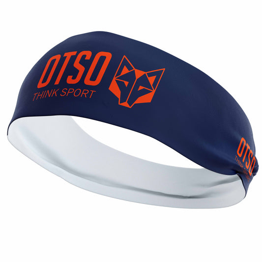 Headband - OTSO Sport Navy Blue / Bright Orange
