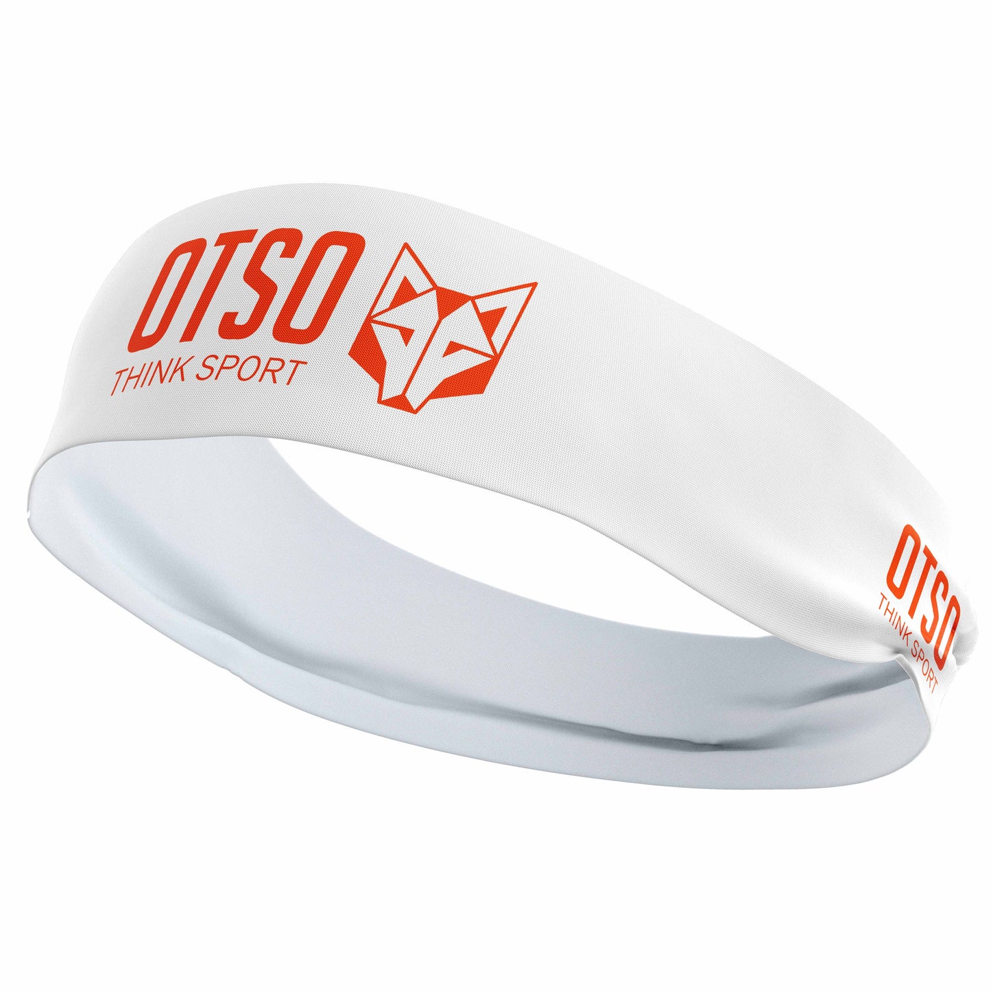 Bandeau - OTSO Sport White / Fluo Orange