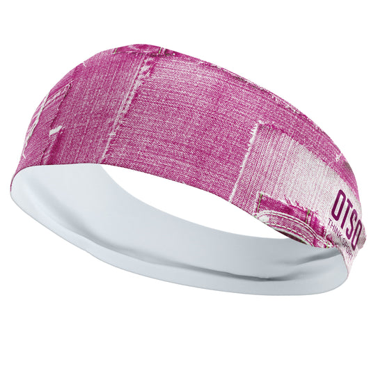 Headband - Pink Denim