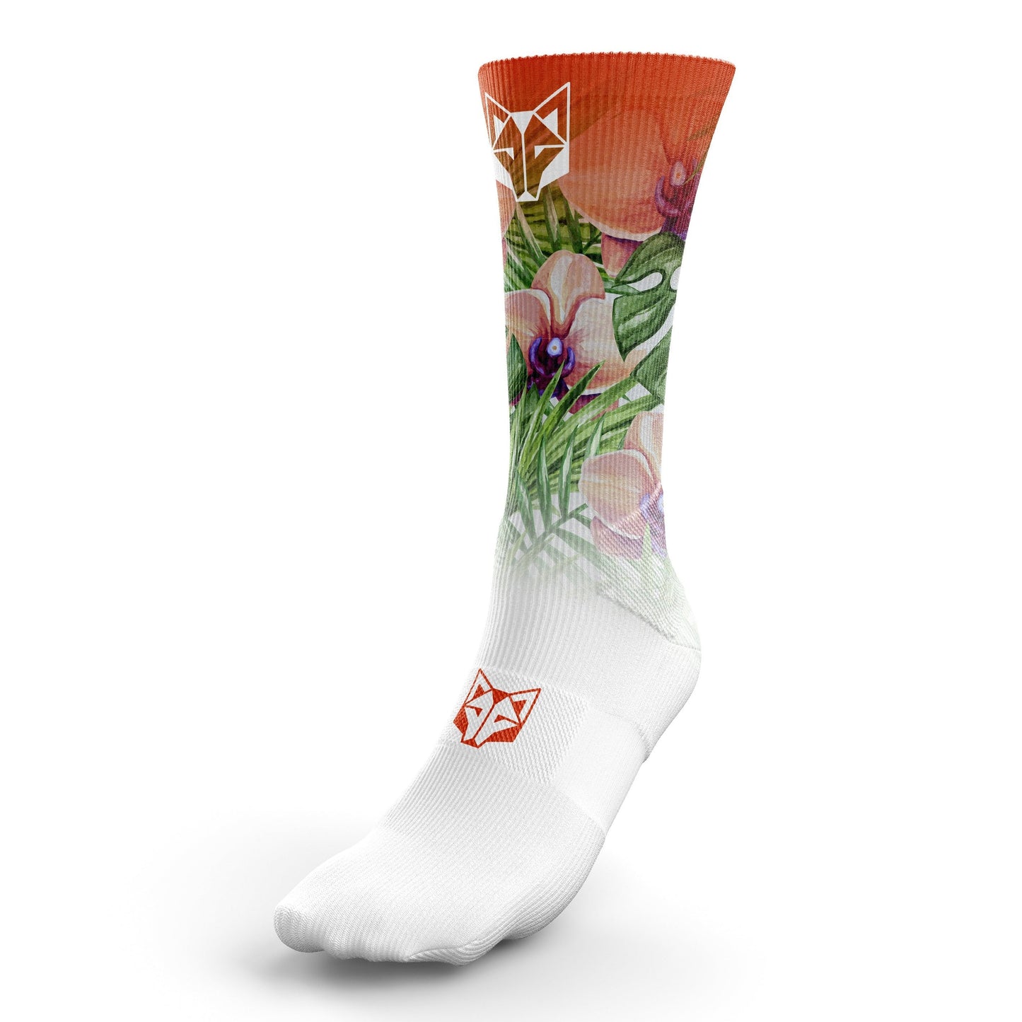 Veredelte Socken - Blume