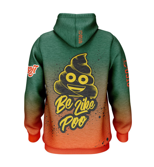 Kapuzenshirt - Emoji Sei wie Kacke