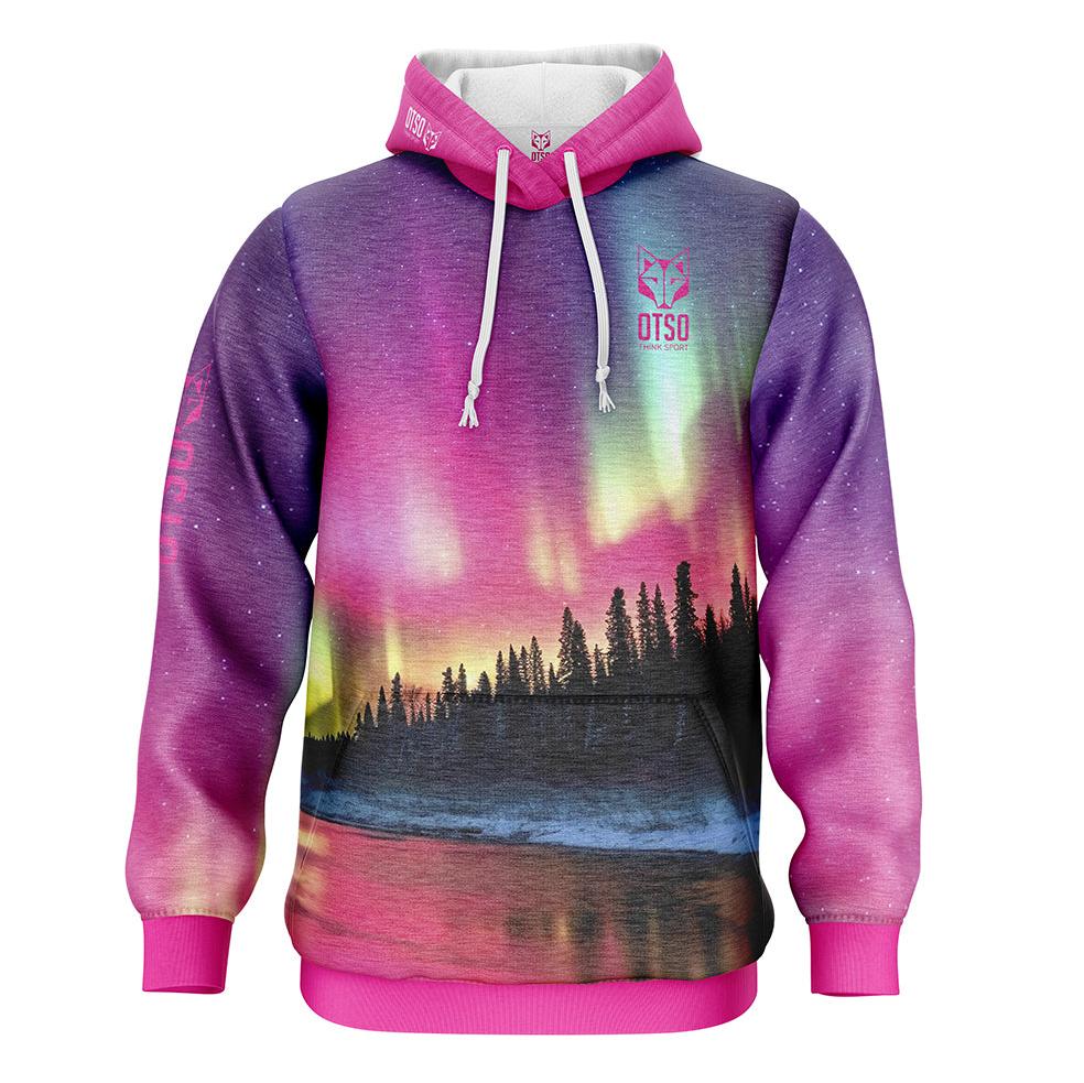Hooded sweatshirt - Northern lights