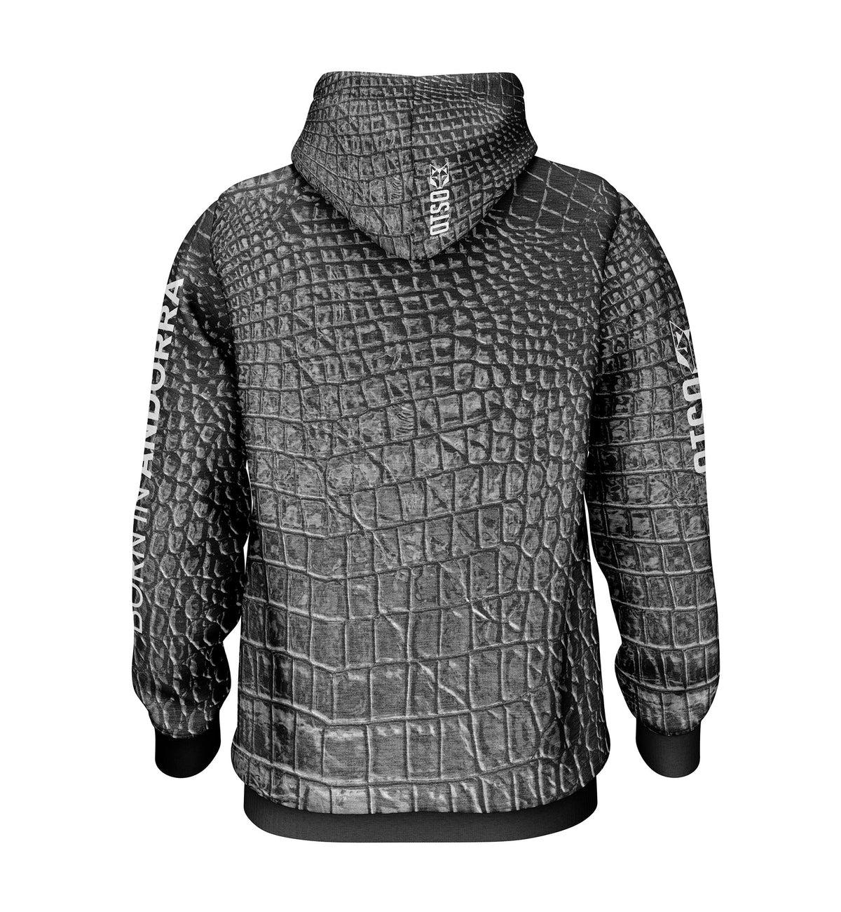 Hooded Sweatshirt - Black Snake