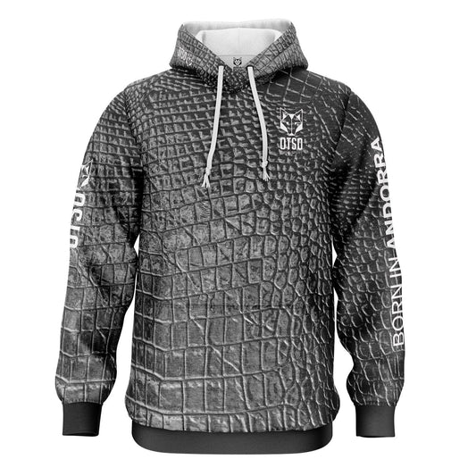 Hooded Sweatshirt - Black Snake