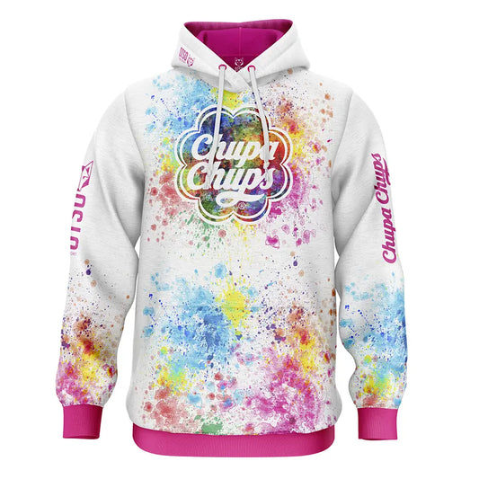 Hooded Sweatshirt - Chupa Chups Paint