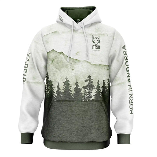 Kapuzensweatshirt - Grüner Wald