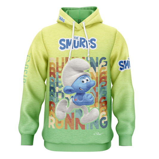 Sweat à capuche - Smurf Running