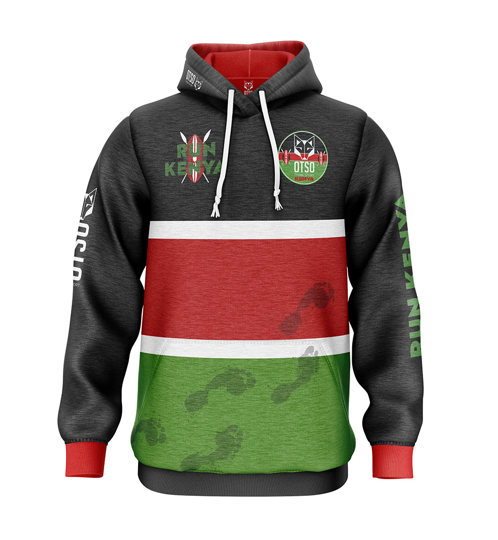 Kapuzenshirt - Lauf Kenia