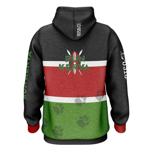 Sweat à capuche - Run Kenya