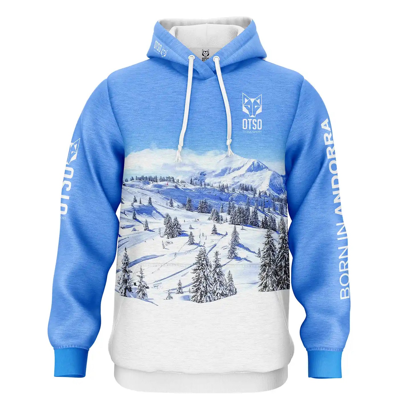 Kapuzenshirt - Schneewald