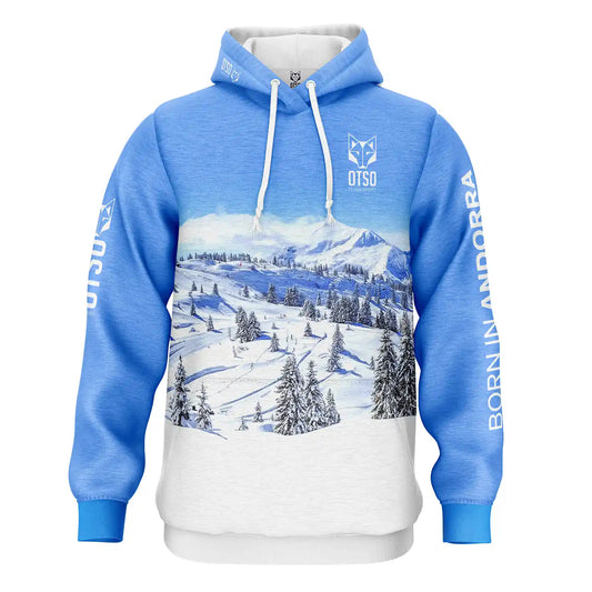 Kapuzenshirt - Schneewald