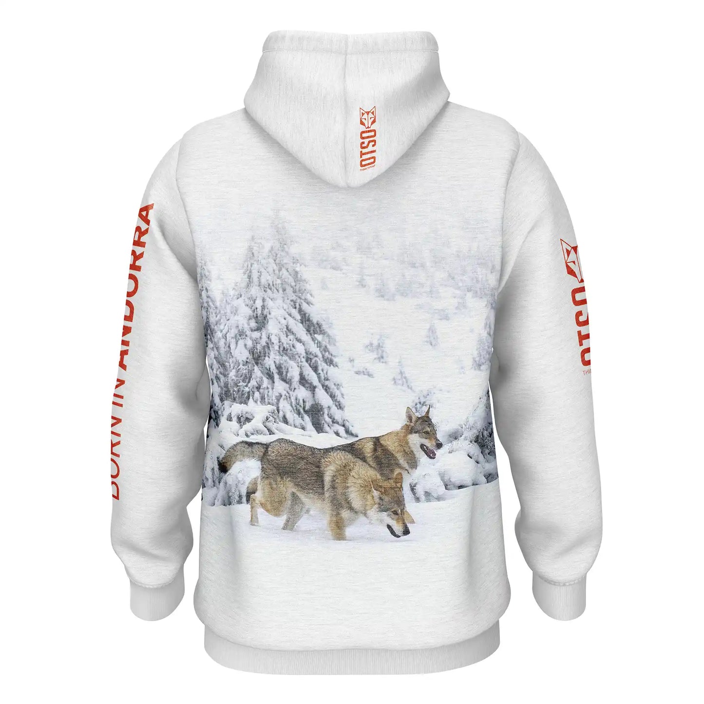 Hooded Sweatshirt - Wolf