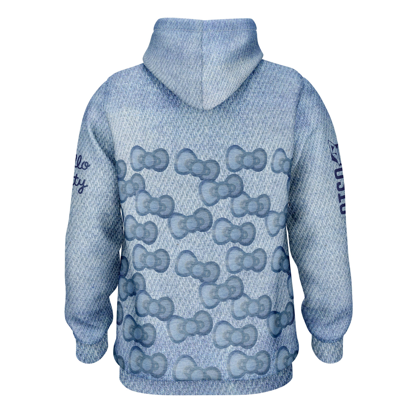 Sweat à capuche - Hello Kitty Denim