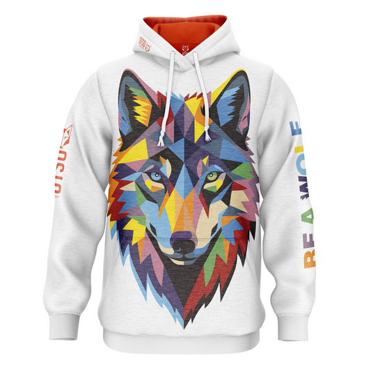 Hooded sweatshirt - Be A Wolf