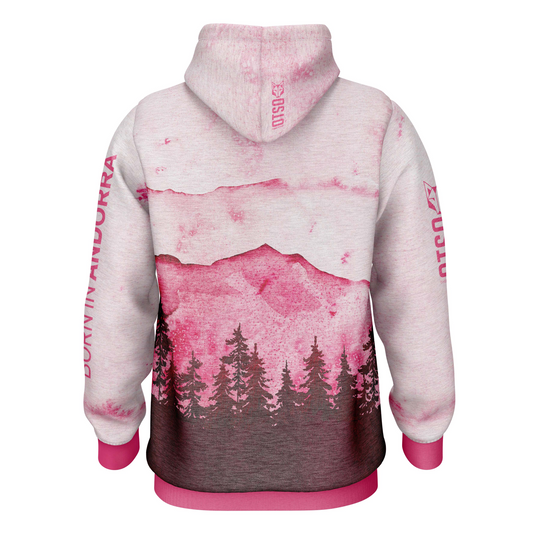Sweat à capuche - Pink Forest