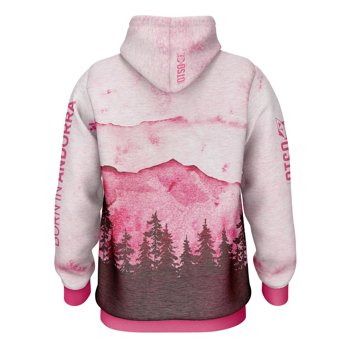 Sweat à capuche - Pink Forest