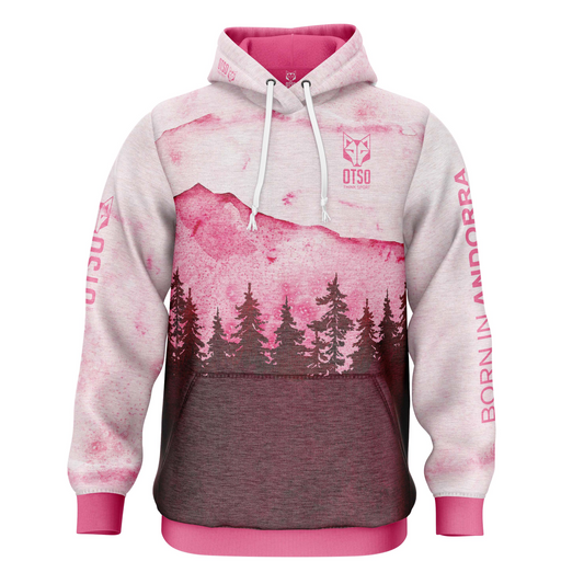 Sweat à capuche - Pink Forest
