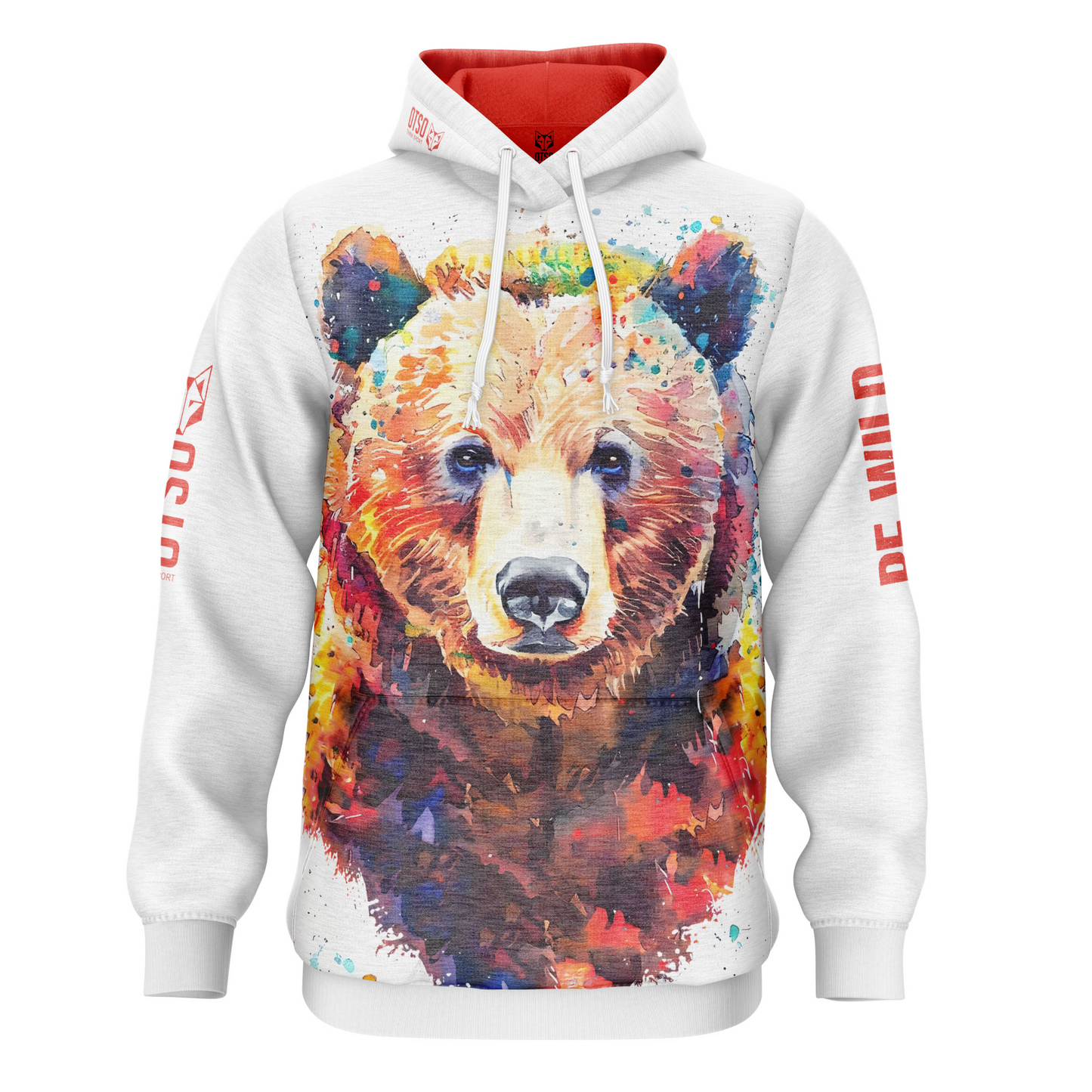 Hooded sweatshirt - Be Wild Bear