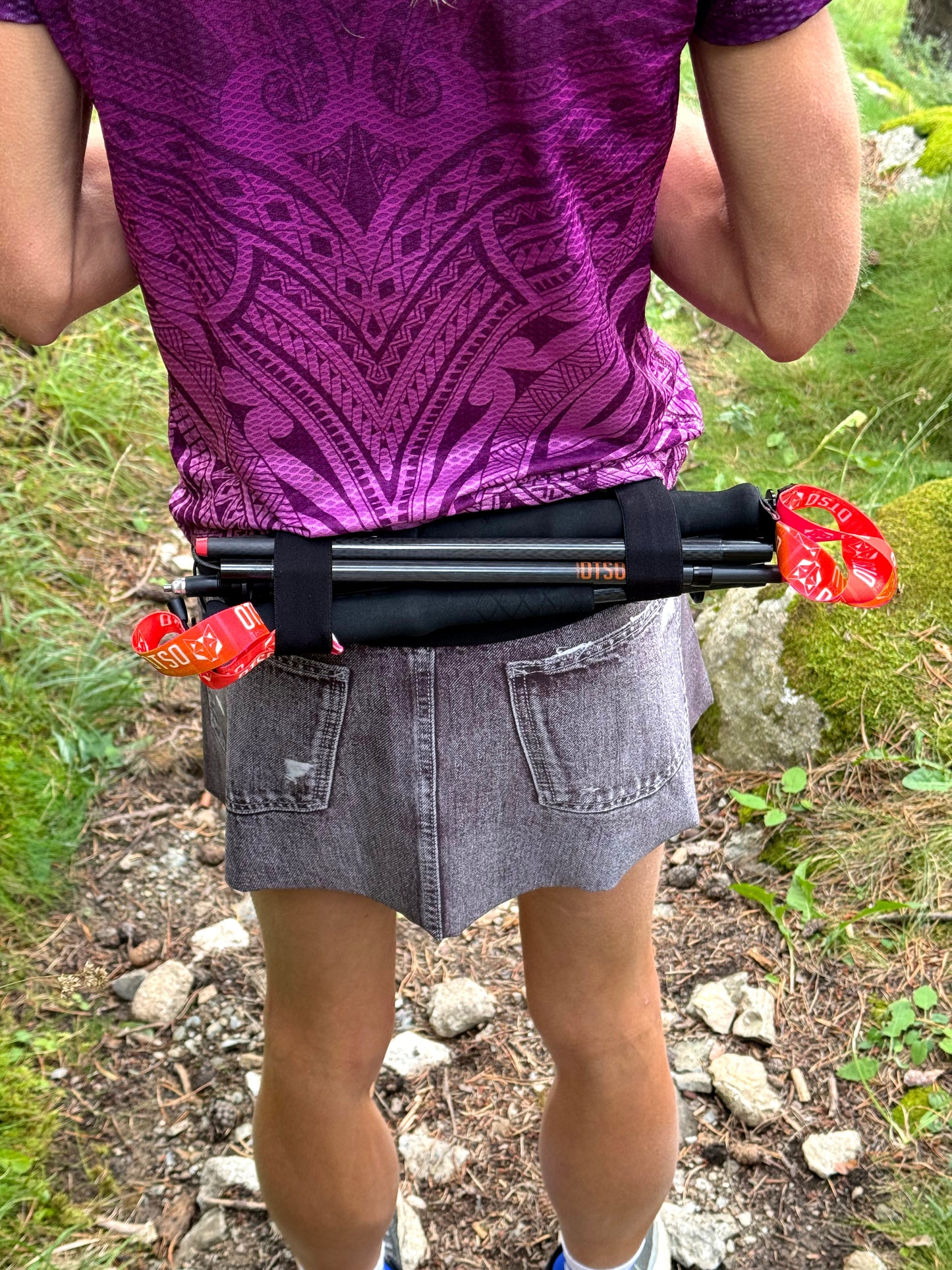 Bâtons trail ultralégers - Noir