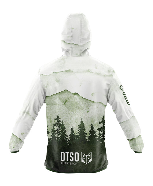 Maglia da corsa Unisex - Foresta Verde